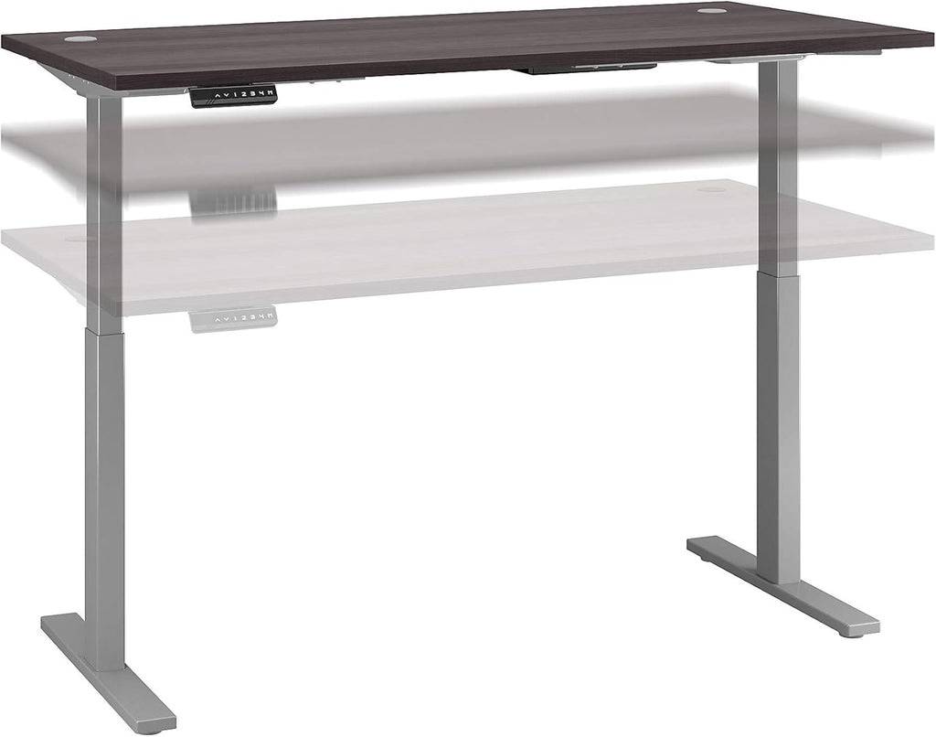 White Height Adjustable Standing Desk O76031