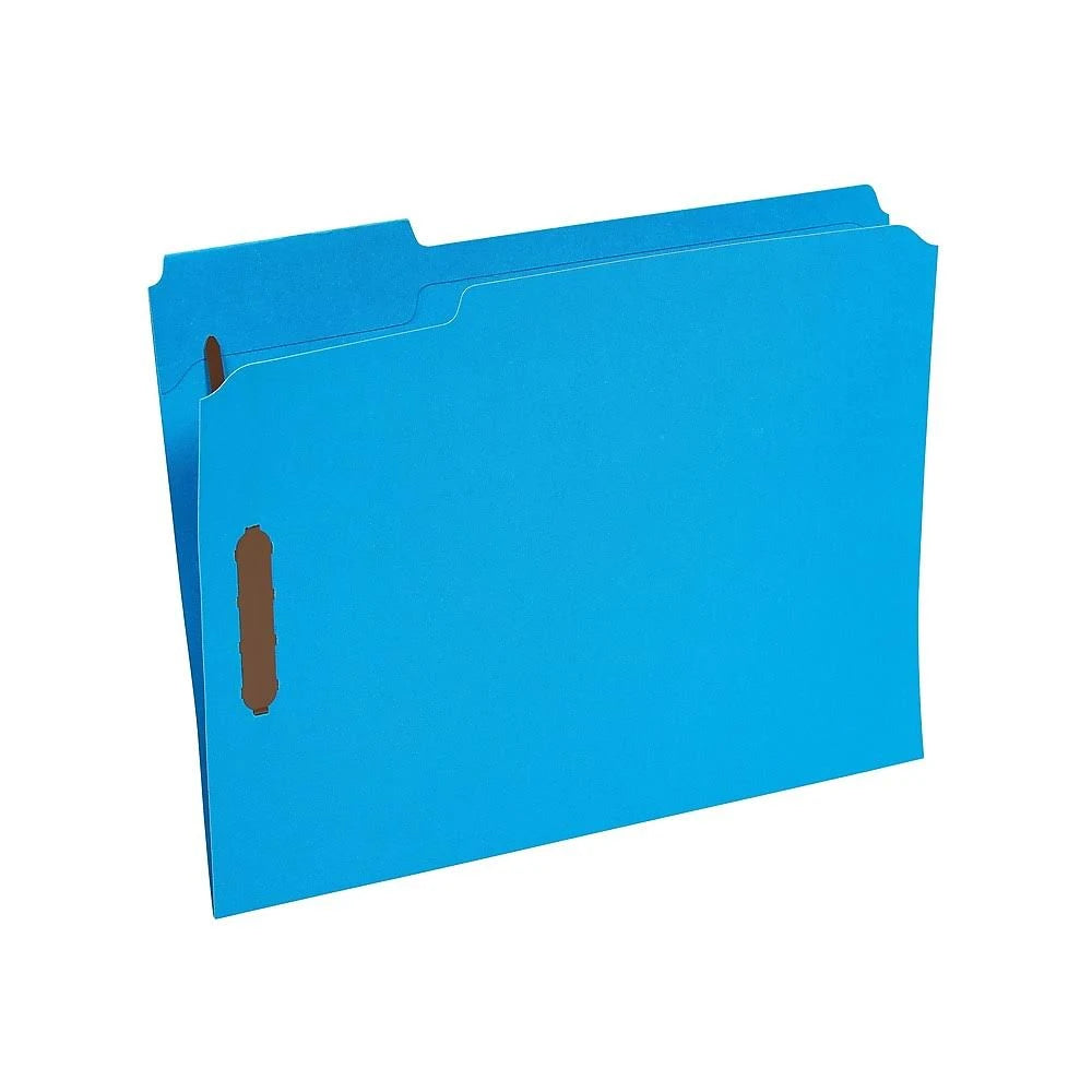 Reinforced Classification Folder, 2x22 Expansion, Letter size, Blue, 50/Box L8625