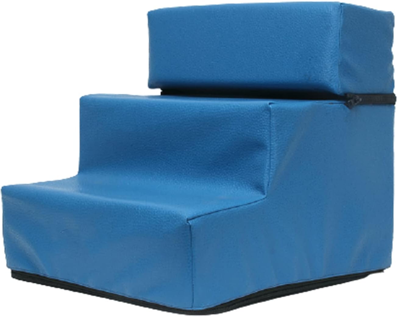 Blue Detachable Anti-Slip Faux Leather Dog Ramp Stairs Cover C648