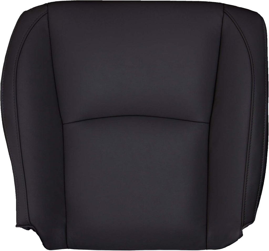Passenger Bottom Replacement Leather Seat Cover Dark Gray B809357