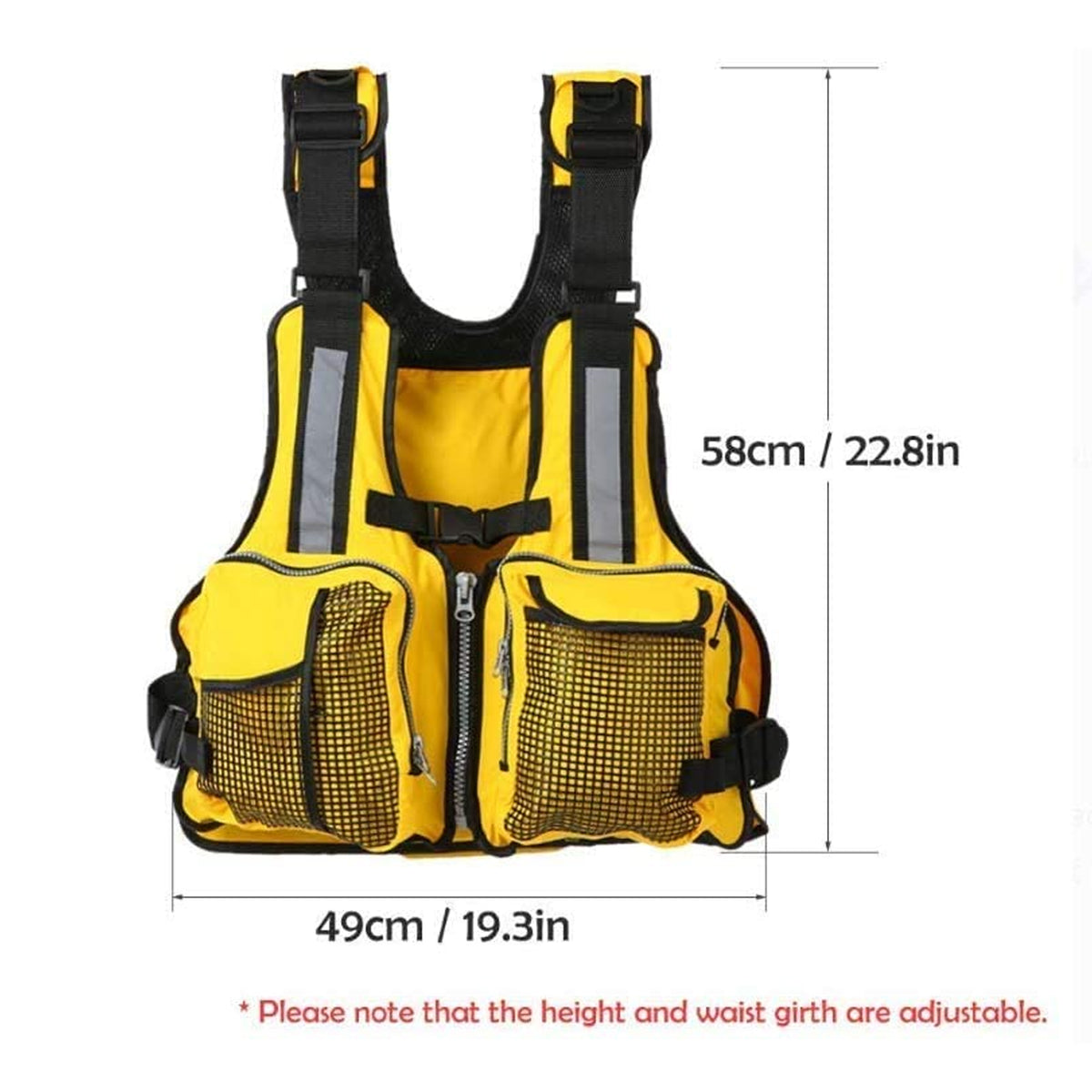 Adult Universal Life Jacket Personal Floatation Device C764745