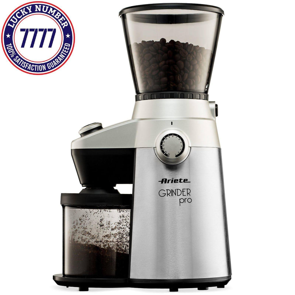 Conical Burr Electric Coffee Grinder Stainless Steel A475077