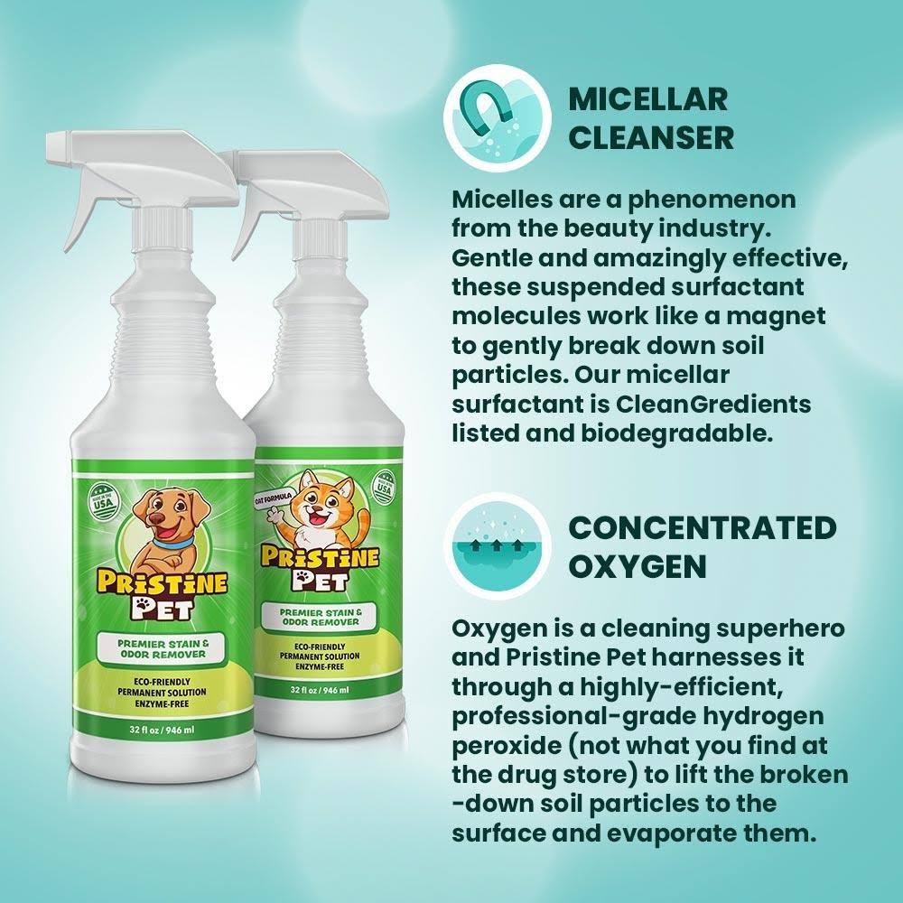 32 oz Spray Bottle 2-Pack Stain & Odor Remover U2260