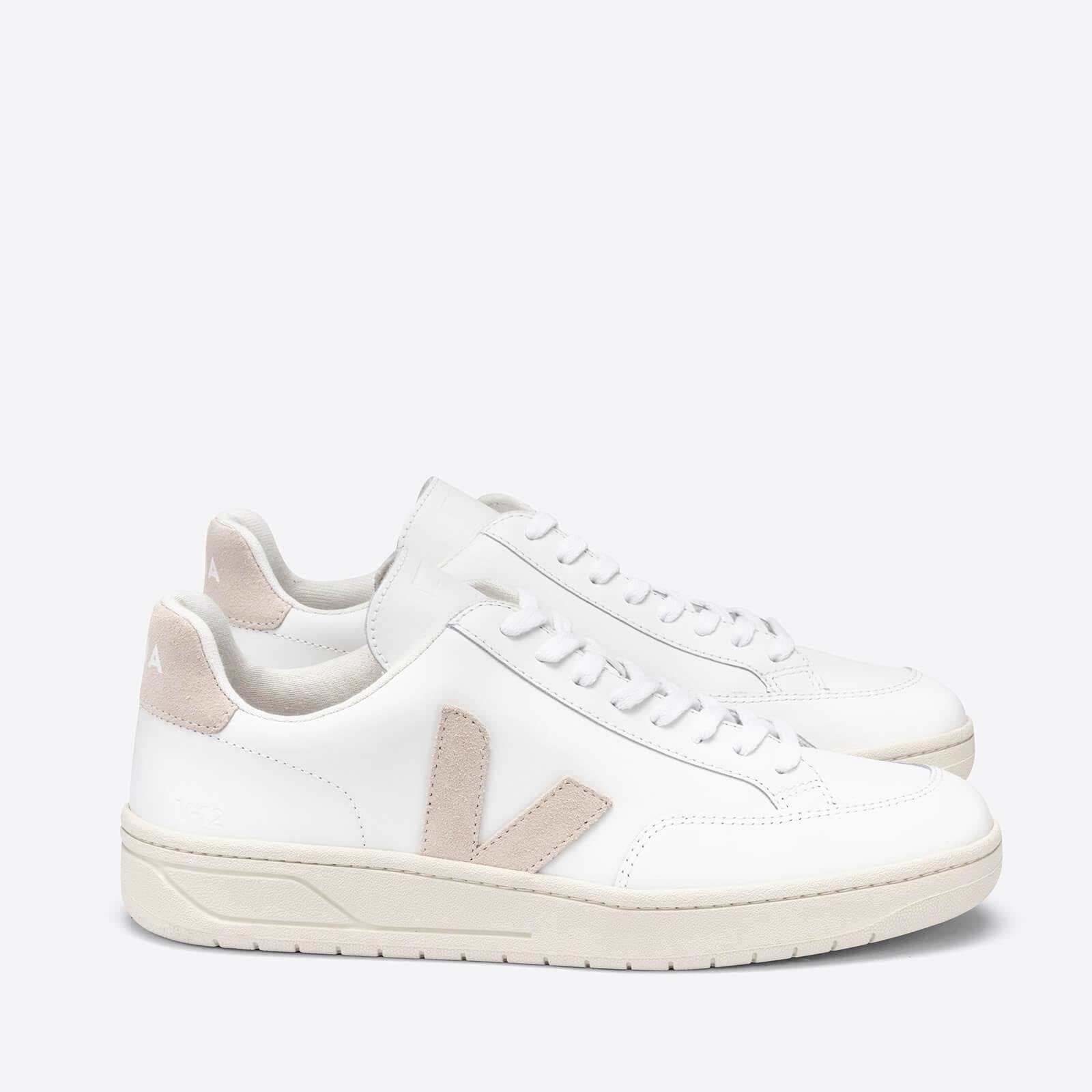 White Sable Leather Sneakers X2846