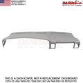 Molded Dash Cover in Light Pewter Grey S99547