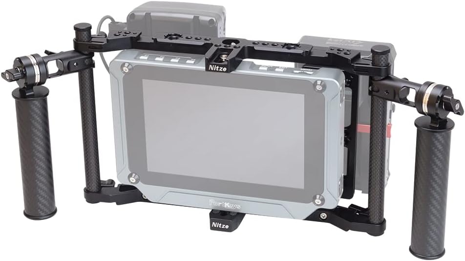Director’s Monitor Cage with Carbon Fiber Handles and Rods A1045