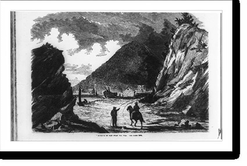 Historic Framed Print, Harbor of San Juan Del Sur, 17-7/8" x 21-7/8" H92759