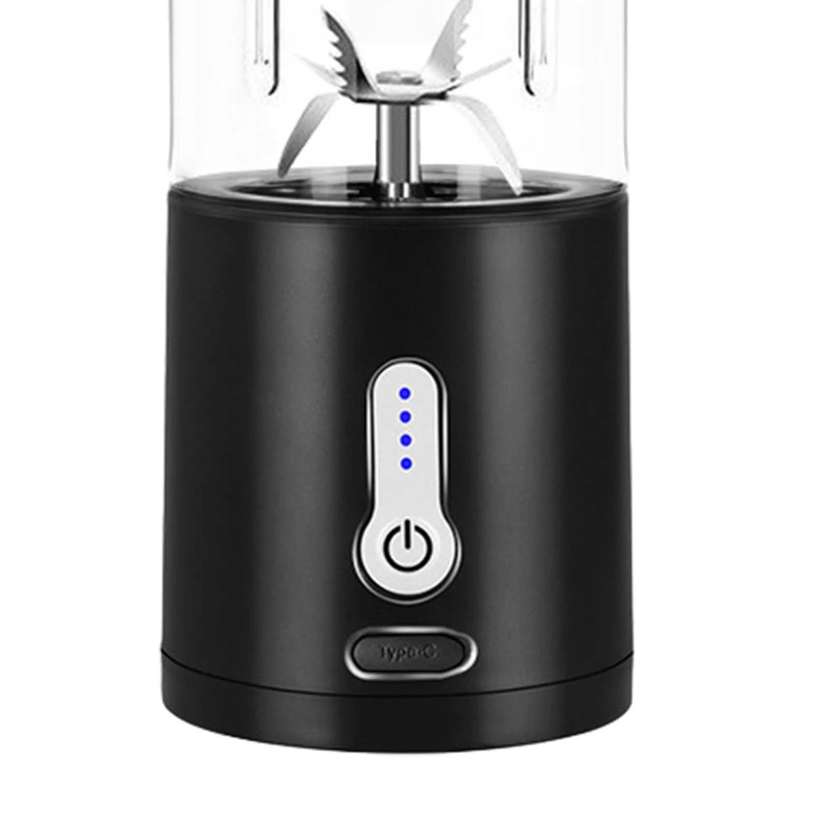 Black 530ml Portable USB Juicer Cup M549