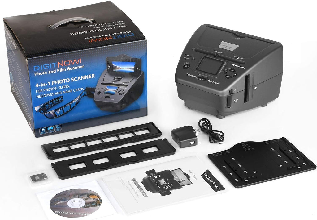 16MP Film Scanner with 2.4 LCD Screen for 35mm Slides and Negatives P5629