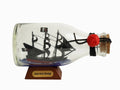 Pirate Ship in a Glass Bottle 5" K18997