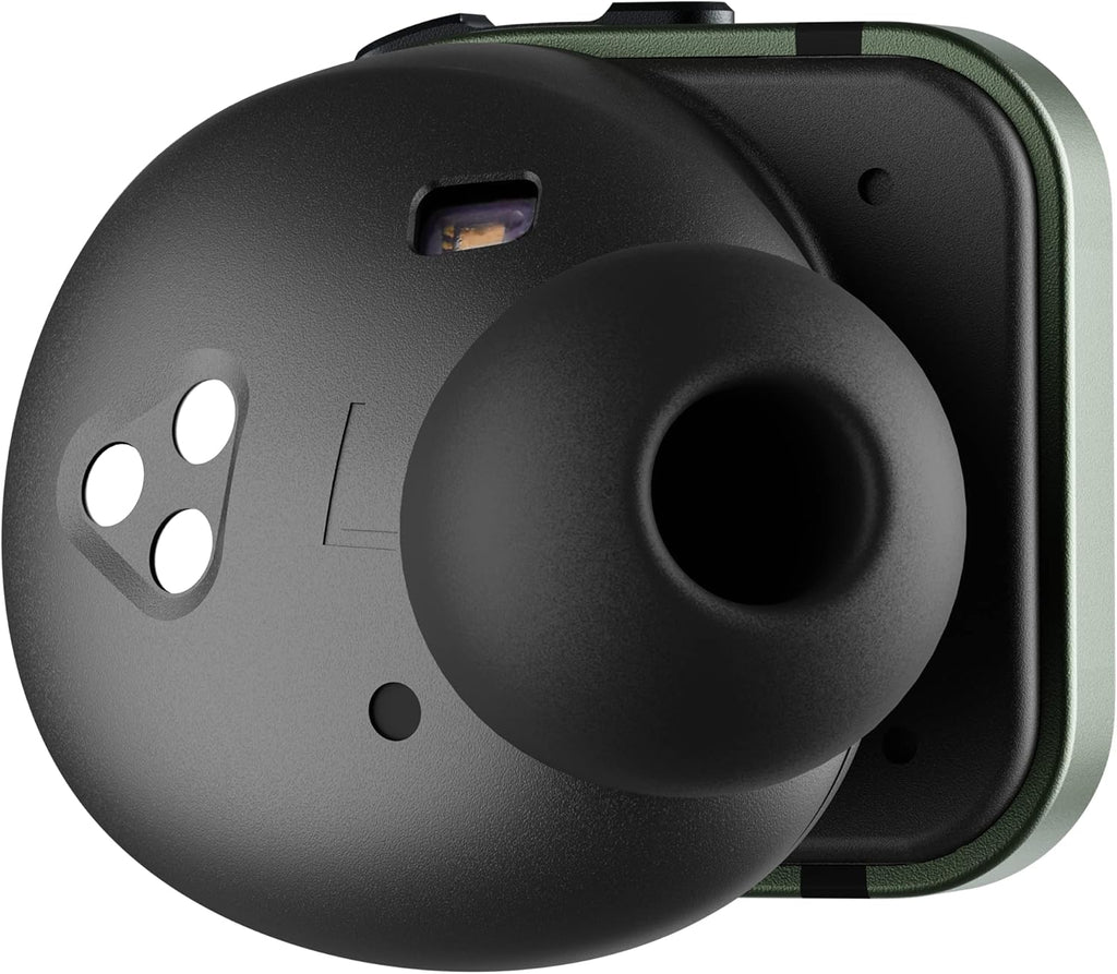 Black Sapphire Glass True Wireless Earphones O353