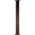 Textured Bronze Finish Round Shaft Column U961
