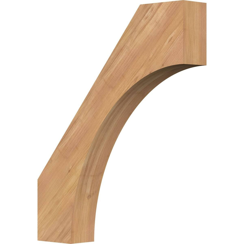 3 1/2x22W x 20x22D x 24x22H Westlake Smooth Brace, Western Red Cedar A690