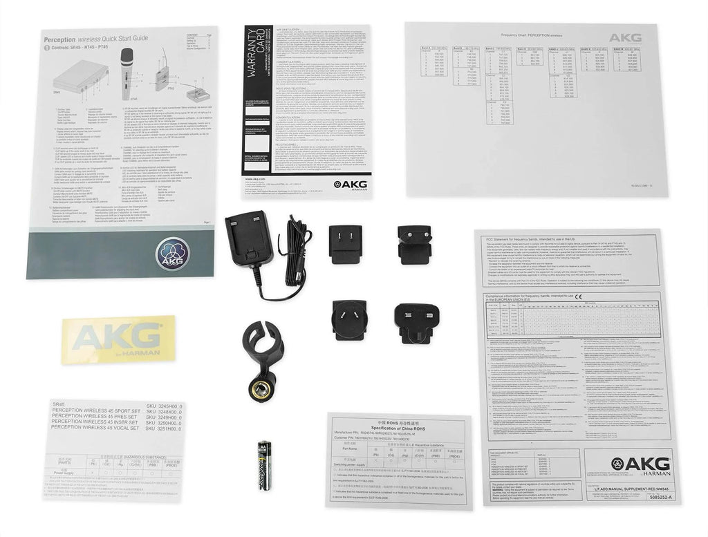 Wireless Vocal Microphone System M98796