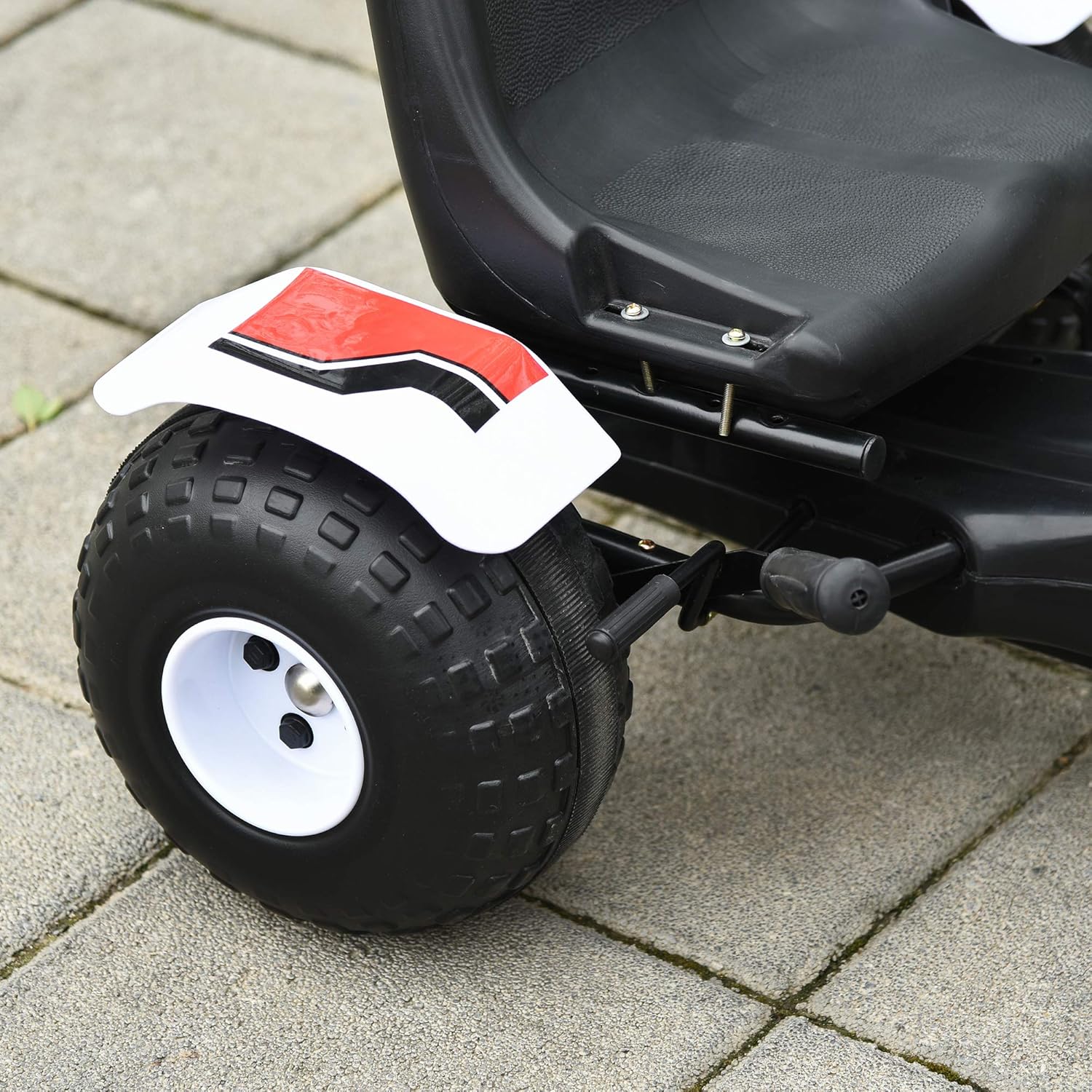 Black Pedal Go Kart with Adjustable Seat P113404