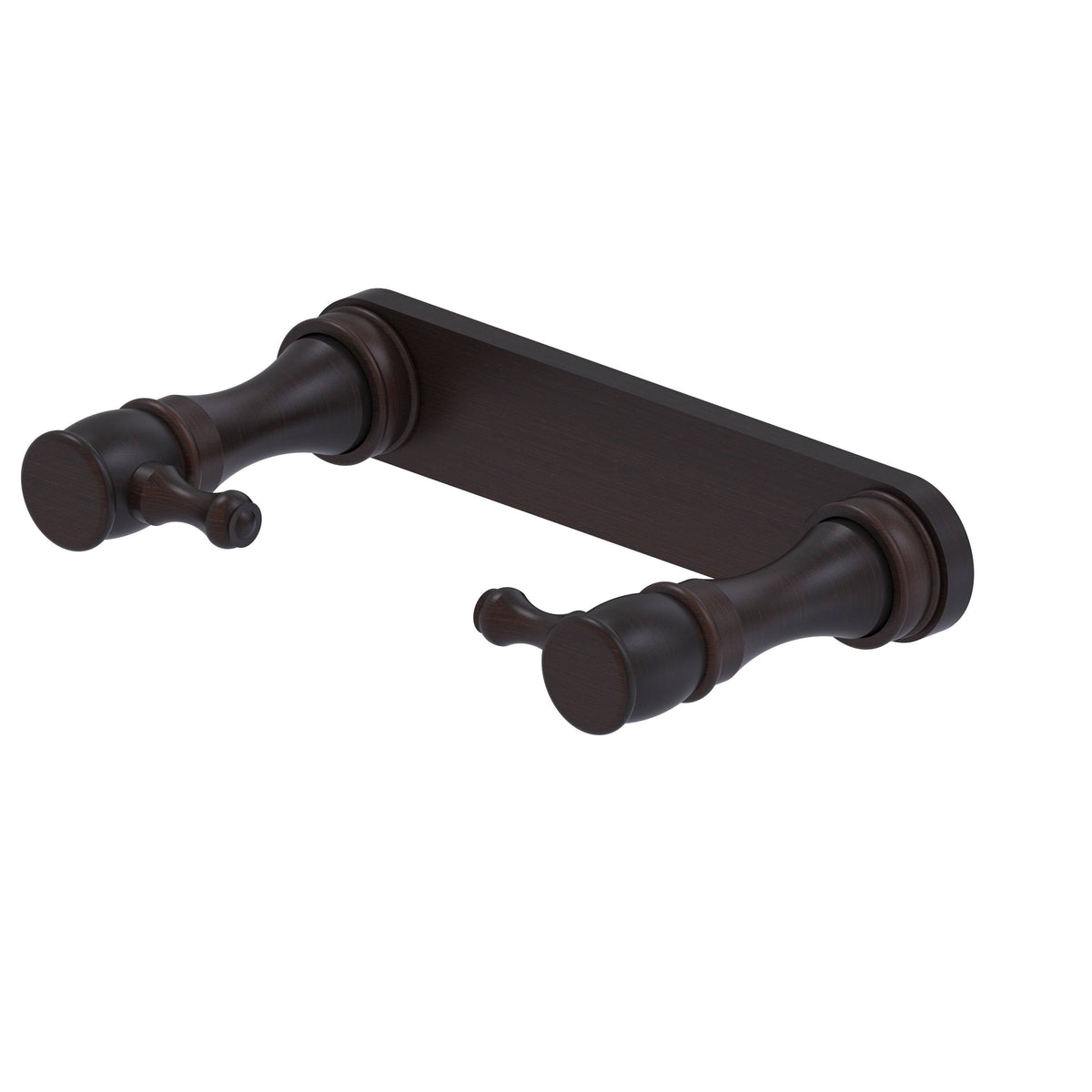 Polished Nickel Rollerless Toilet Tissue Holder L104
